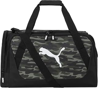 PUMA Evercat Form Factor Duffel Bag - Durable 20x11x10 Gym & Travel Bag with Adjustable Strap & Zip Pockets