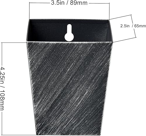 Miniatura 4 de Jumiok Atrapasador de tapas de botella de cerveza de plata antigua con montaje en pared estrecho de acero inoxidable retro para patio trasero