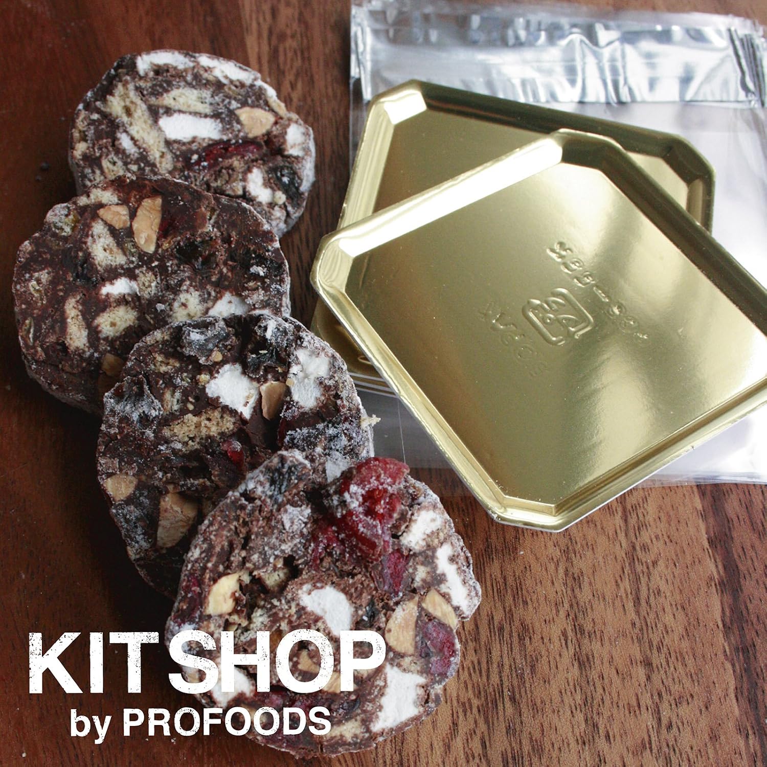 手作りキット チョコサラミ 36枚分 15人分ラッピング付 プロフーズ Kitshop By Profoods 株式会社プロフーズ チョコレート 通販 Amazon