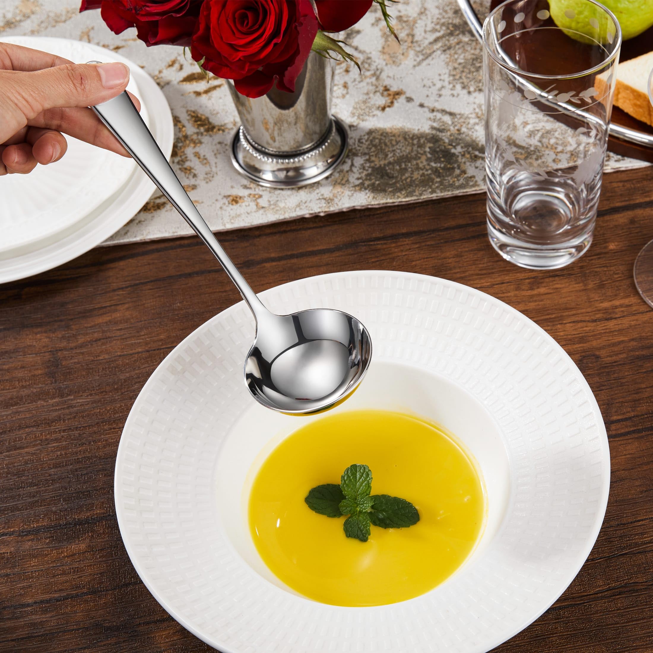 Royalrose Gravy Ladle - Stainless Steel -3 Royalrose Gravy Ladle - Stainless Steel -3