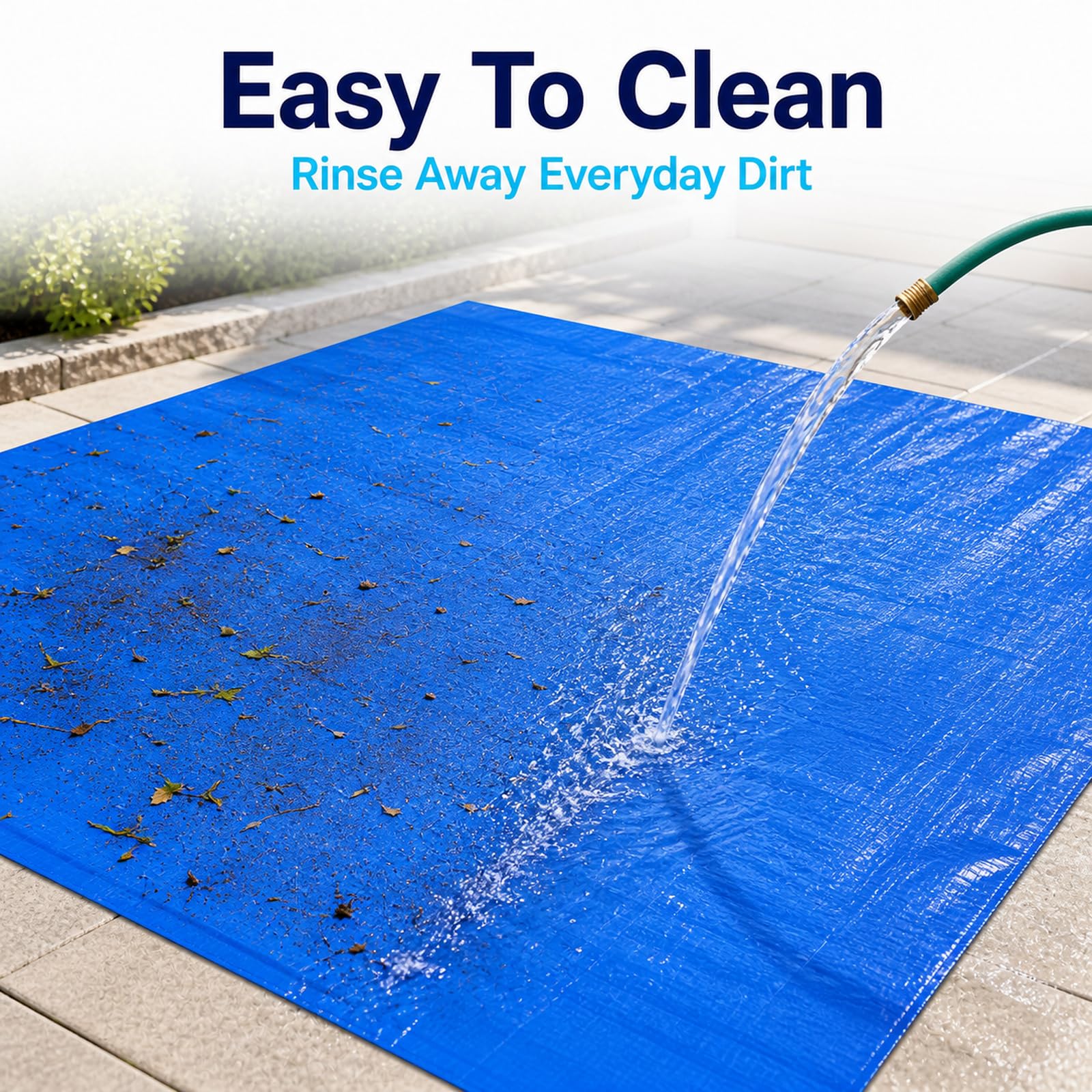 Protector De Suelo Para Piscinas Plegable,Tapiz De Suelo Para Piscina | FáCil De Limpiar,Impermeable Y Antipolvo,Apto Para Su Uso En CéSped, Madera O Concreto En El JardíN