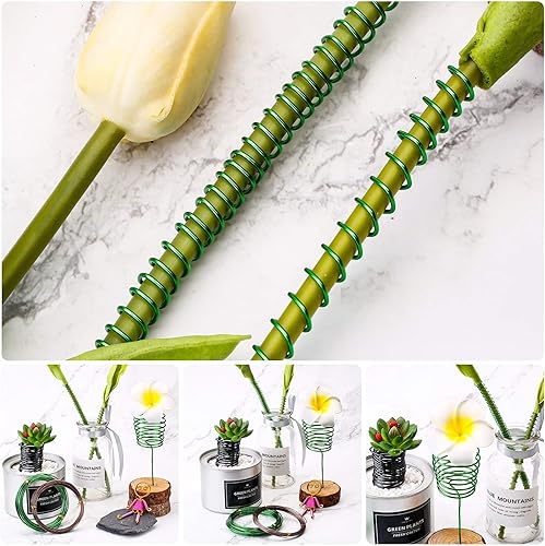 Miniatura 3 de Preamer Juego de 3 bonsái Kit de árbol bonsái de larga duración, alambre de aluminio de entrenamiento para árbol de joyería con 100 etiquetas de