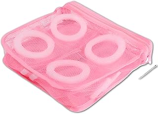 شنطة غسيل شبكية محمولة مع سوستة وحزام، مصممة لتجفيف وغسل الأحذية الرياضية بأمان، شنطة غسيل متعددة الأغراض للرجال والنساء (1)