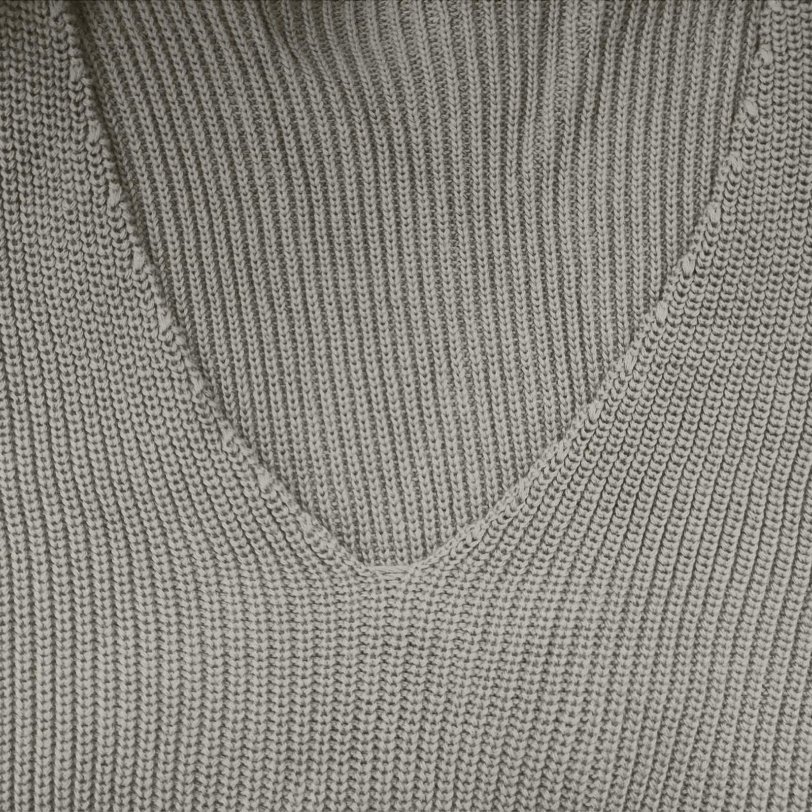 Chaqueta de suéter de Manga Larga con Cuello en V de Lana de Punto Casual para Hombre