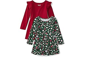 Christmas Dress for Toddler Girl - 2-Pack