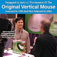 Vista 3 de Evoluent – World's Original Vertical Mouse, Wired Ergonomic Mouse for Right Hand, Medium to Large, Helps with Carpal Tunnel and Wrist Strain