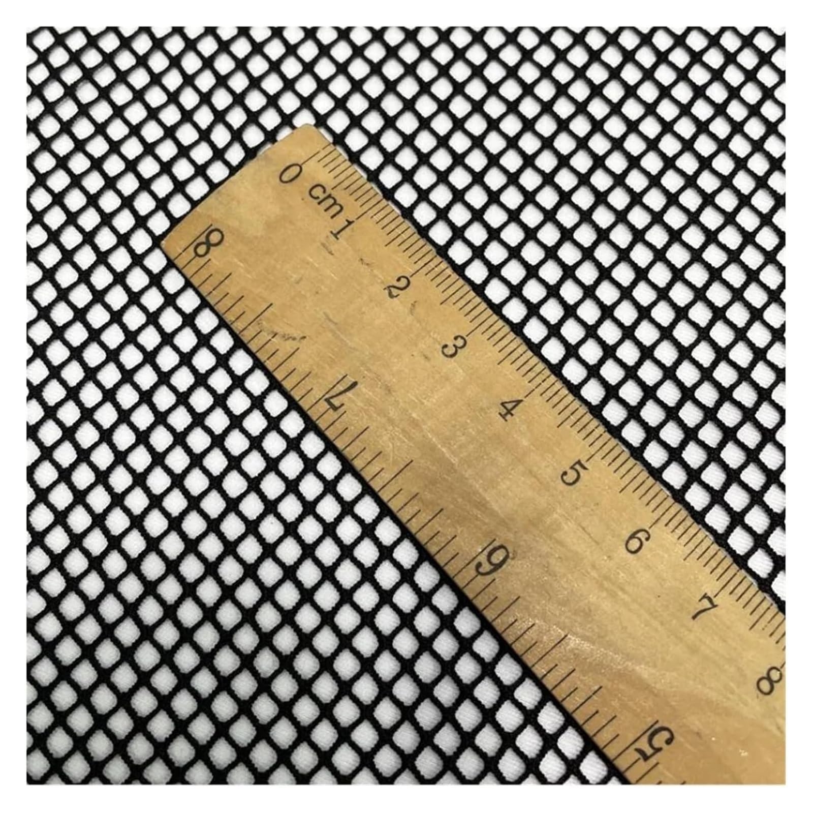 Szycie z tkaniny siatkowej, Przezroczysta tkanina z siateczki rozciągającej się w 4 kierunkach, do szycia czarno-białego wielu rozmiarach(White,170cm x 5M)