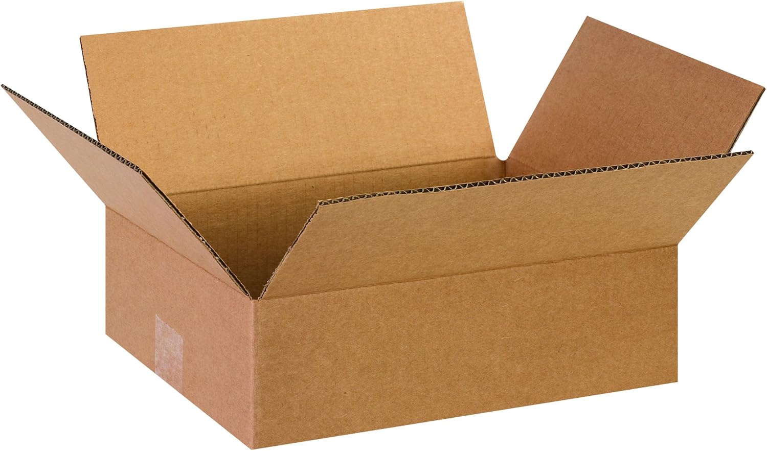 PARTNERS BRAND 13 x 10 x 4 Corrugated Cardboard Boxes, Flat 13"L x 10"W x 4"H, Pack of 25 | Shipping, Packaging, Moving, Storage Box for Home or Business, Strong Wholesale Bulk Boxes