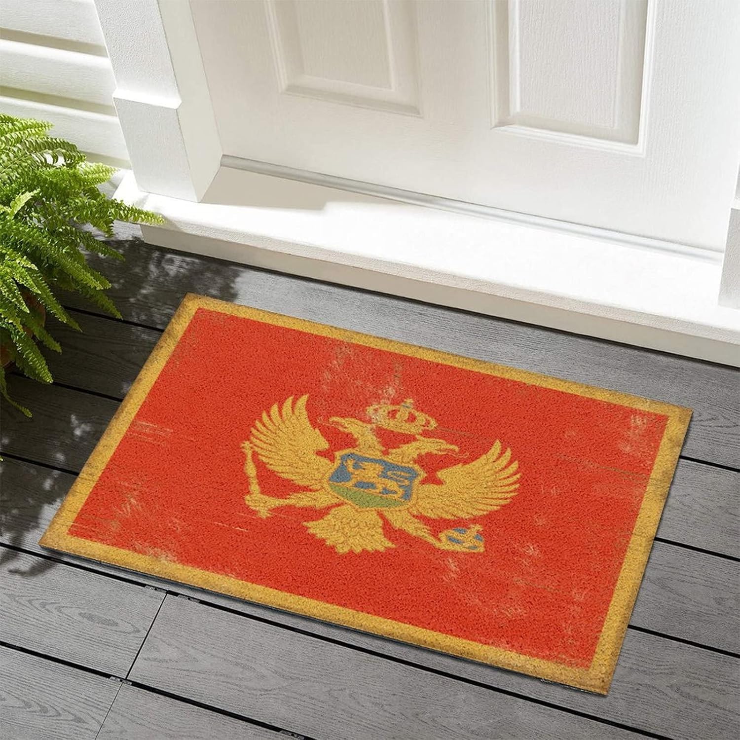 Montenegro Door Mat Coir Fiber Indoor Doormat State