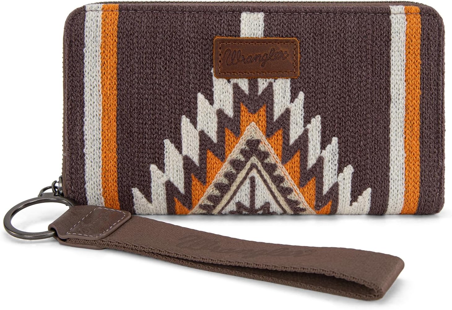 Montana West X Wrangler Wristlet Wallet Western Aztec Womens Wallet Large Capacity Long Purse RFID Clutch Purse Credit Card Holder for Women - Image 7