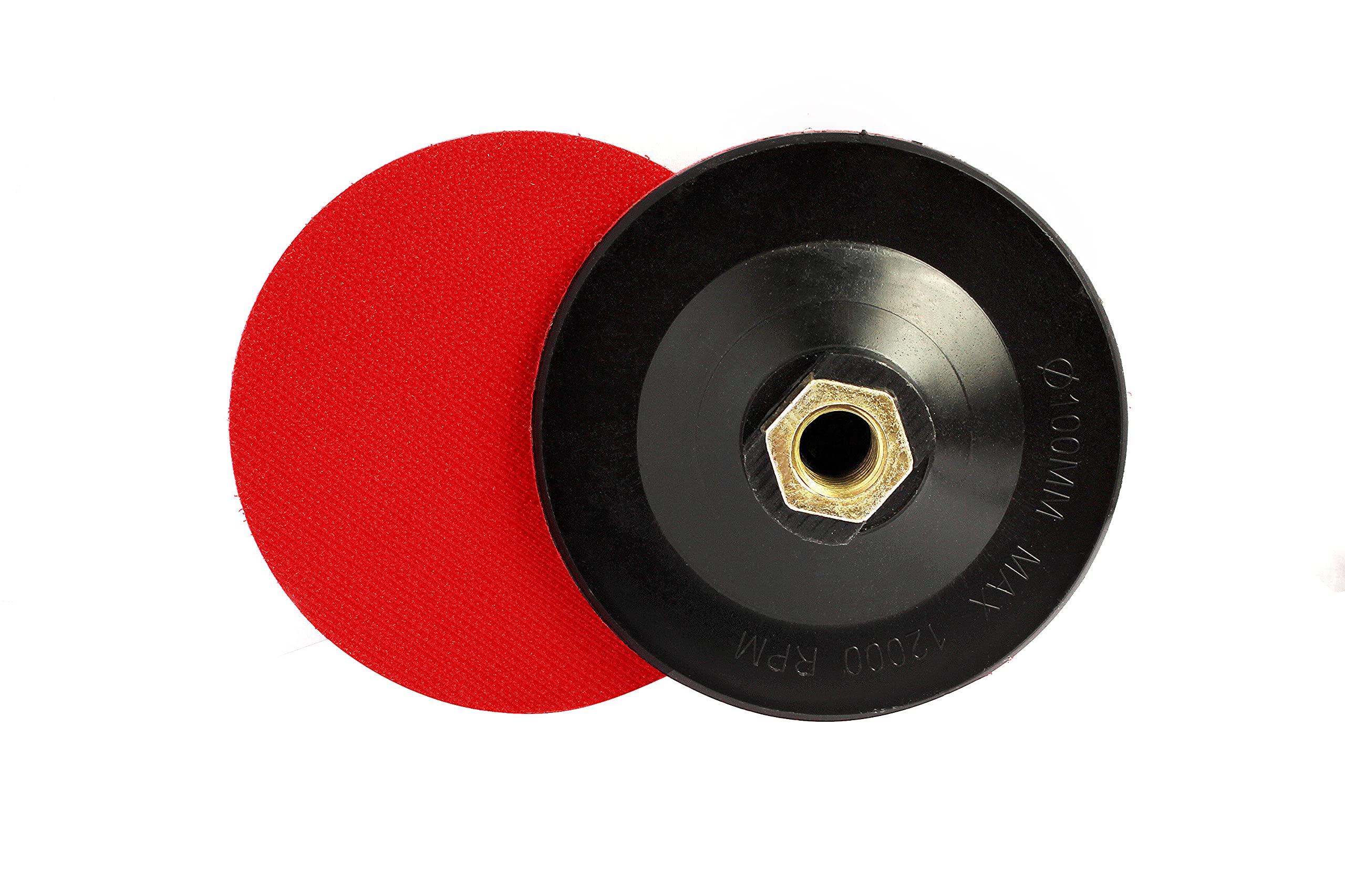 4 Inch Backer Pad Hook and Loop Backing pad with M14 Thread for polishing Pads by Z-LION(2-Pcs)