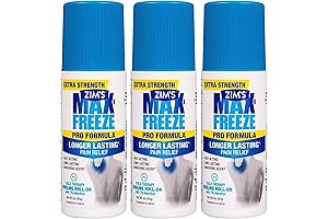 Zim's Max-Freeze Pro Formula Roll-on: Instant Cooling Relief