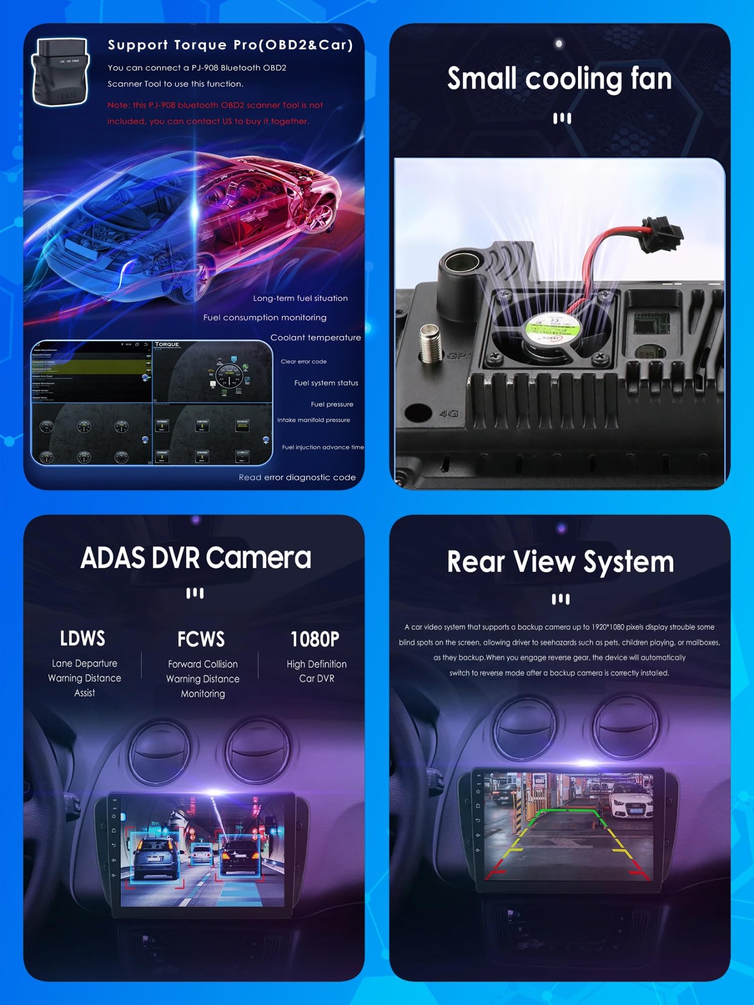9 cali Android 12 Radio samochodowe 2 DIN dla KIA Ceed CEED JD 2012-2016 z kamerą zapasową Bluetooth sterowanie kierownicą GPS Navi CarPlay bezprzewodowa (rozmiar: S600 8+256G)