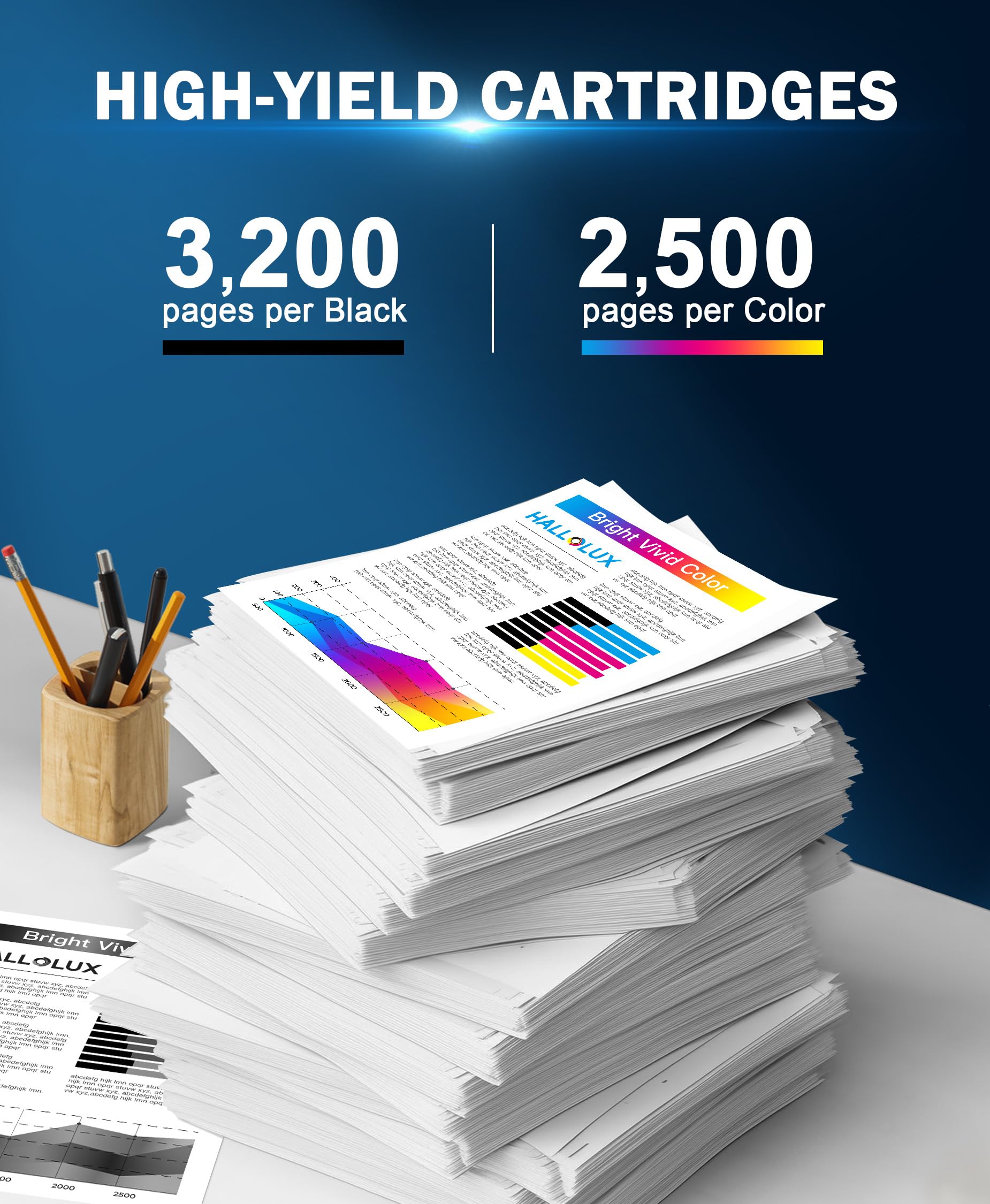 HALLOLUX 219X Compatibile per HP 219X 219A Toner per HP Color Laserjet Pro MFP 3302FDW 3302FDWG 3302SDWG 3302FDNG 3202DW 3302SDW 3202DN 3302FDN (Nero Ciano Giallo Magenta, 4-Pack)