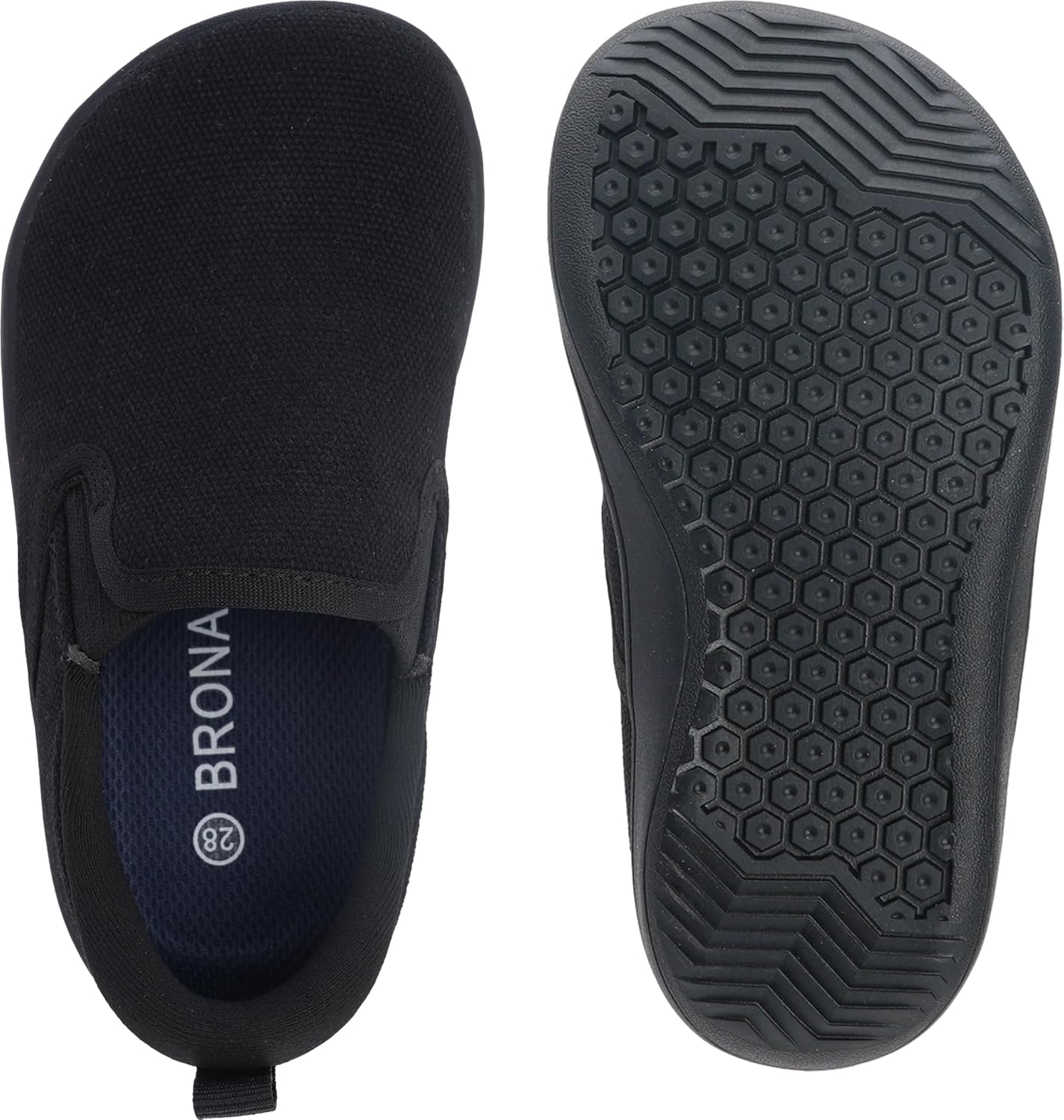 BRONAX X WHITIN Toddler/Little Kid Wide Toe Box Barefoot Shoes | Minimalist Sneakers for Boys/Girls | Zero Drop - Image 5