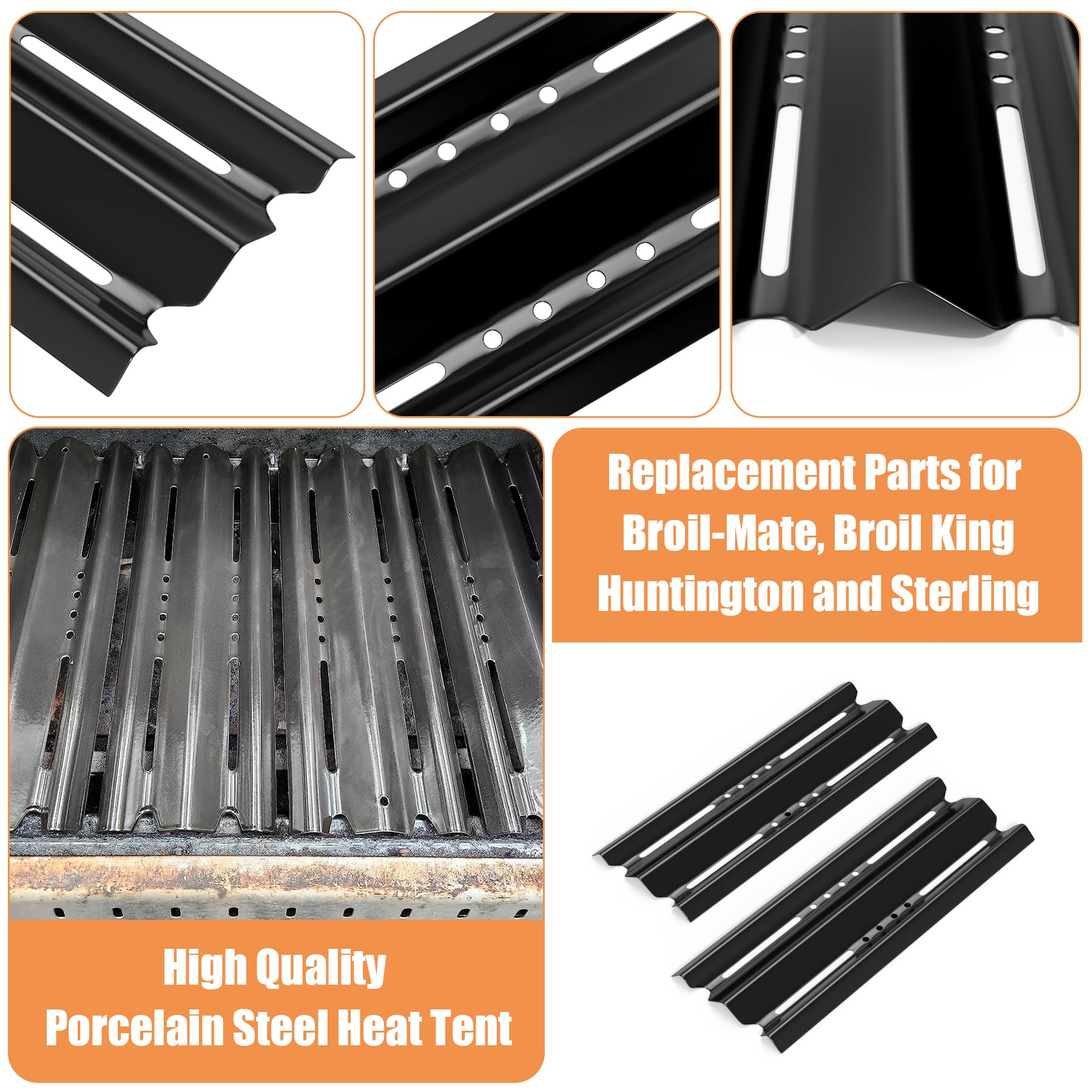 Broil King Grates Broil King Grill Replacement Parts Kit - Heat Plates