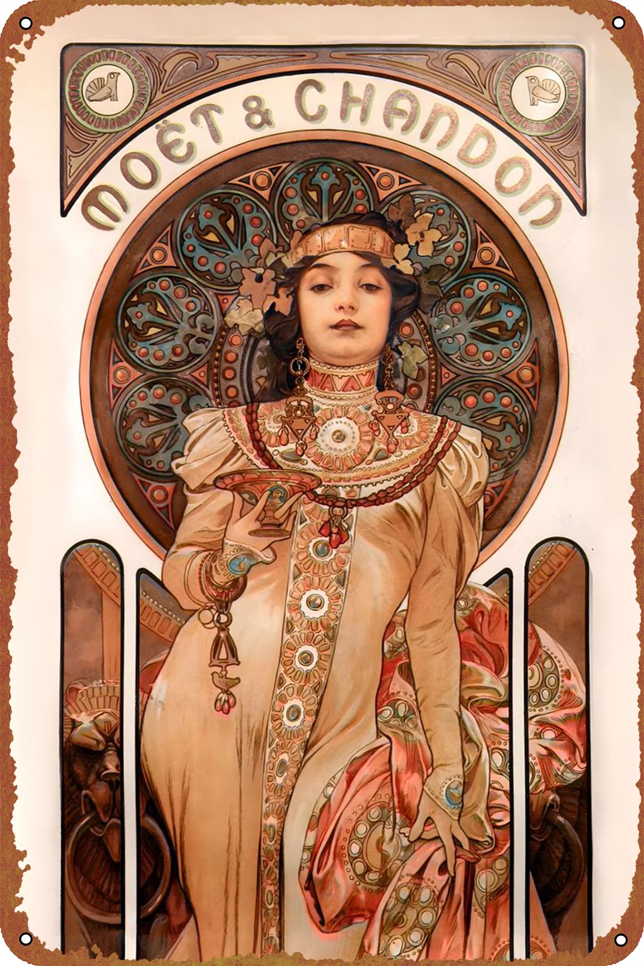 額装セット】【DEATH NYC】Snoopy ×Alphonse Mucha 額装セット