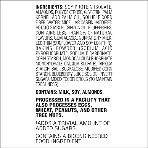 Miniatura 3 de Atkins Barras energéticas horneadas suaves con sabor a arándanos, barra de refrigerio alto en proteínas, baja en azúcar, aperitivo alto en fibra,