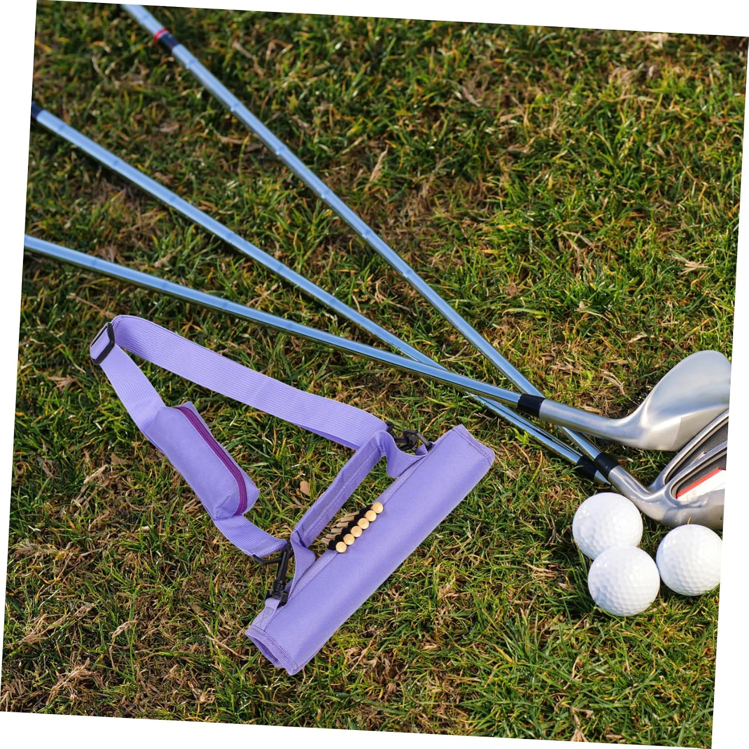 YARNOW Golf Carry Bag Mini Portable Travel Golf Bag Strap for Compact Design for Men and Women Material
