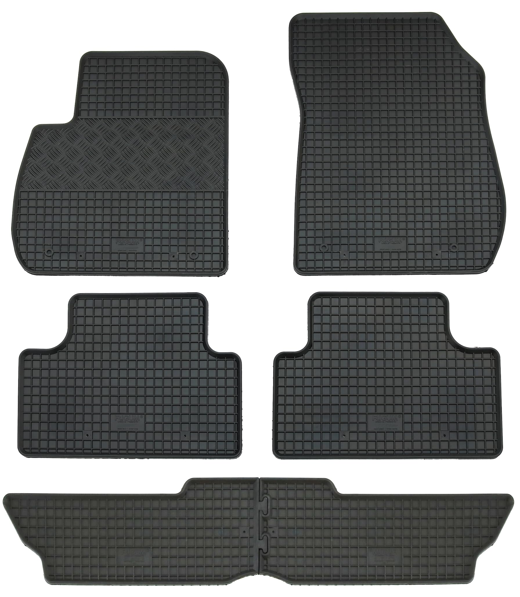 AD Tuning GmbH & Co. KG Set tappetini in Gomma, 6 Pezzi