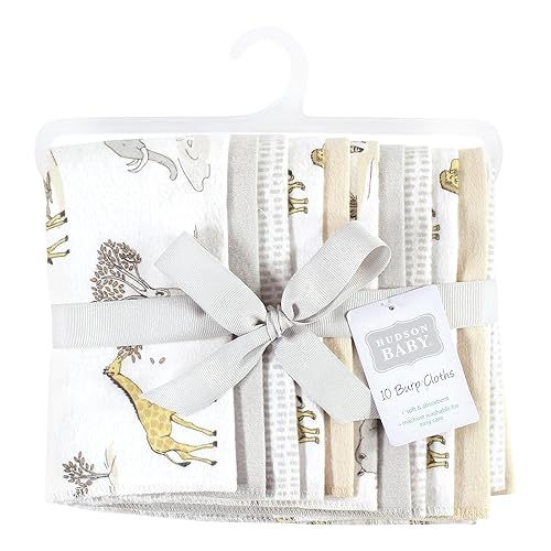 Miniatura 1576 de Hudson Baby - Paños unisex de franela de algodón para bebé, avión, talla única