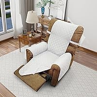 Vista 89 de Fundas reversibles para sofá biplaza, protector de muebles (sofá biplaza, camello/beige)