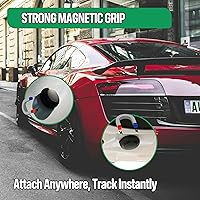 Vista 4 de Rastreador GPS Magnético Oculto para Vehículos – Solo Android, Larga Vida de Batería, Sin Suscripción, Dispositivo Rastreador de Coche Oculto
