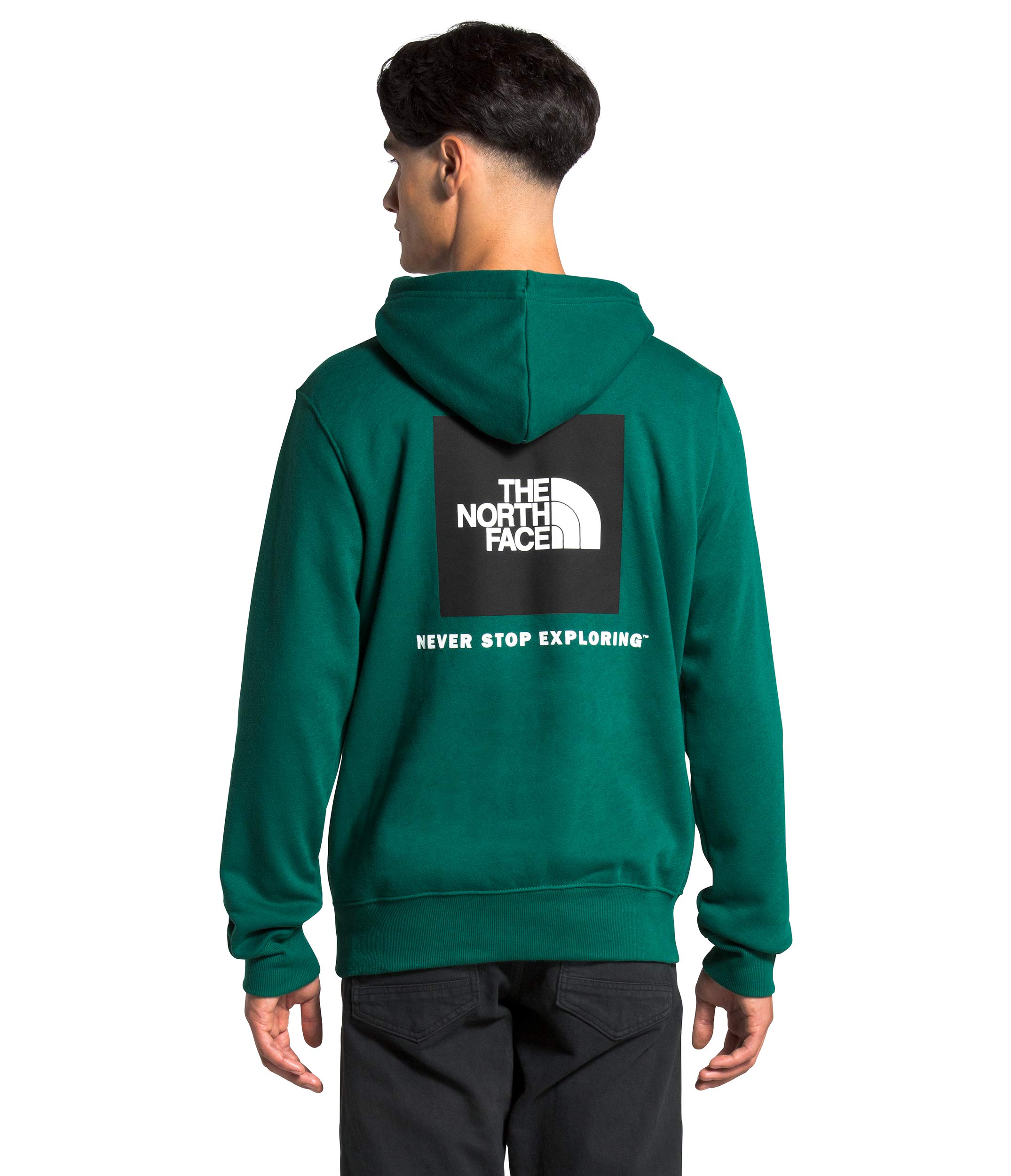 THE NORTH FACE Box NSE Pullover Hoodie - Men's Evergreen, L