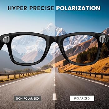 Amazon | 交換用偏光レンズ Ray-Ban Meta Wayfarer RW4006/(Gen 2