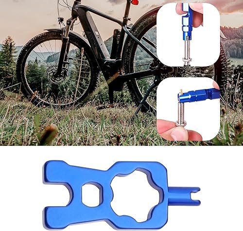 Miniatura 3 de Herramienta de extracción de núcleo de válvula para Schrader Presta, herramienta de reparación de neumáticos, extensor de válvula de aleación de