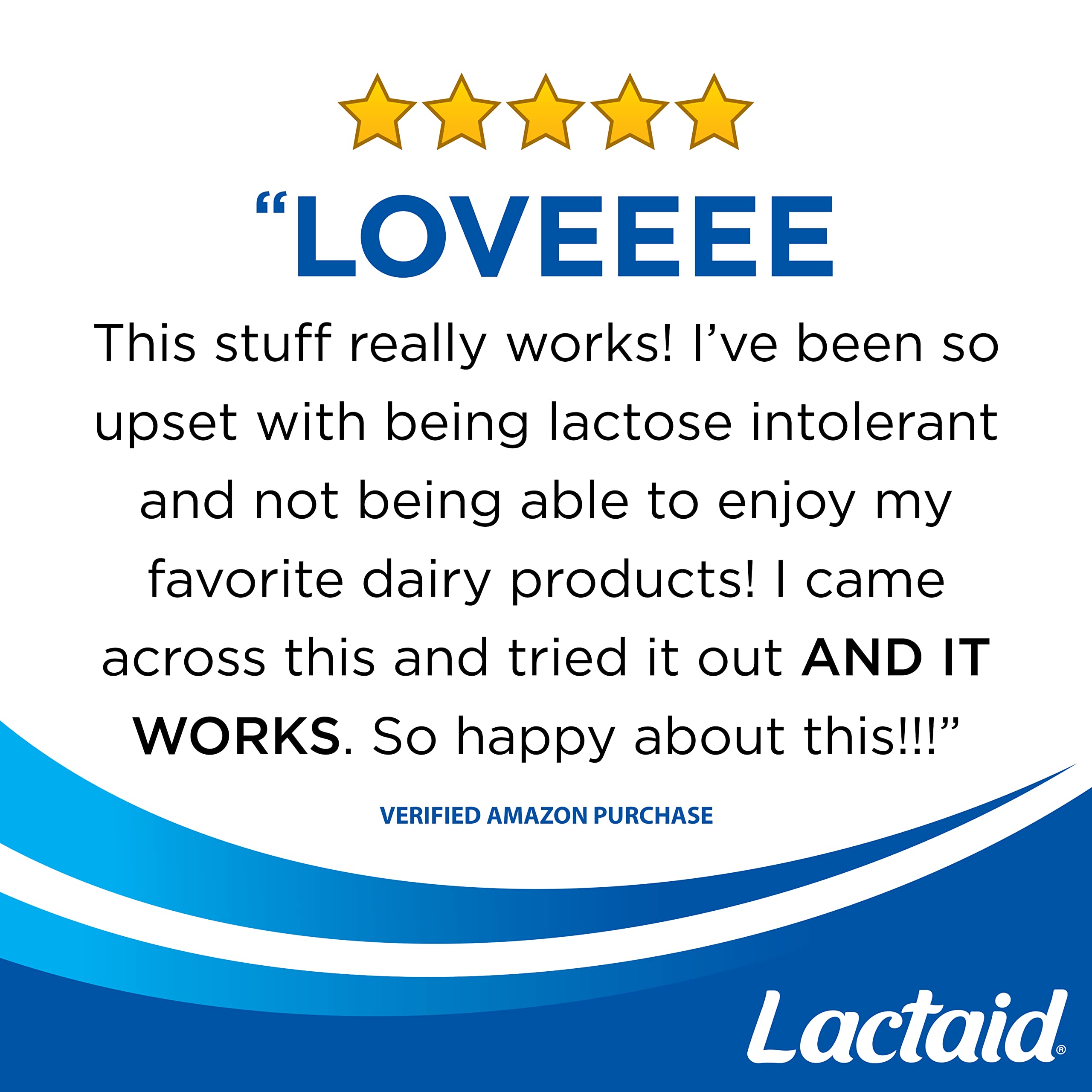 Buy Lactaid Fast Act Lactose Intolerance Relief Caplets with Lactase