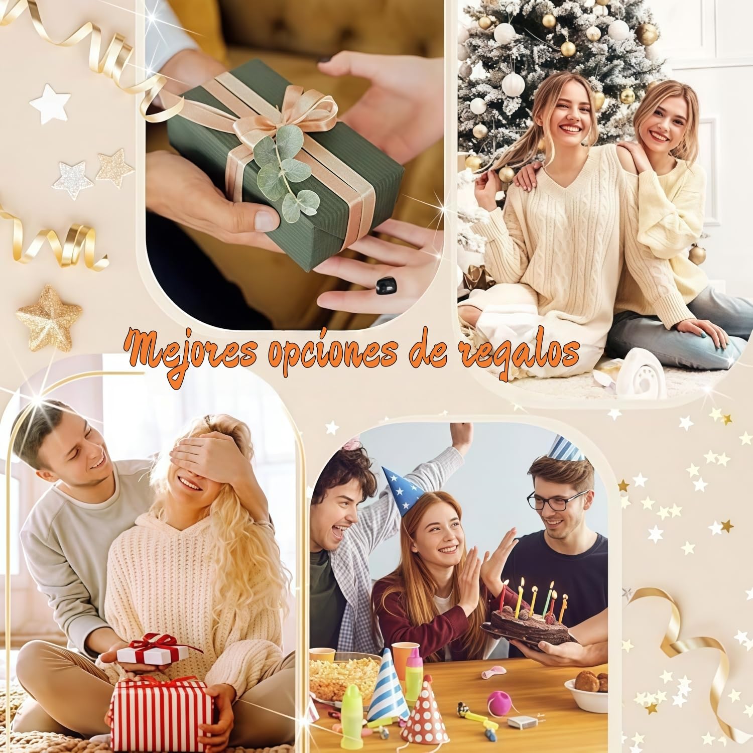 Regalos Originales para Mujer Pulsera Trébol 4 Hojas Acero Inoxidable Regalos Mujer Cumpleaños Dia de la Madre San Valentin Navidad regalo Amiga Madre Hermanas Novia — view 7