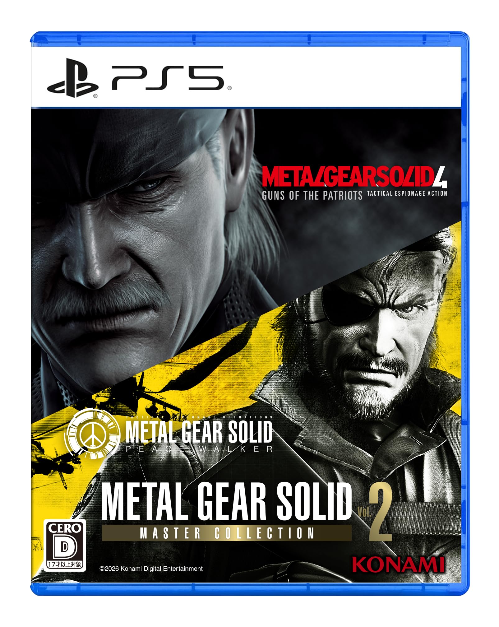 Amazon.co.jp: METAL GEAR SOLID : MASTER COLLECTION Vol.2 -PS5 各