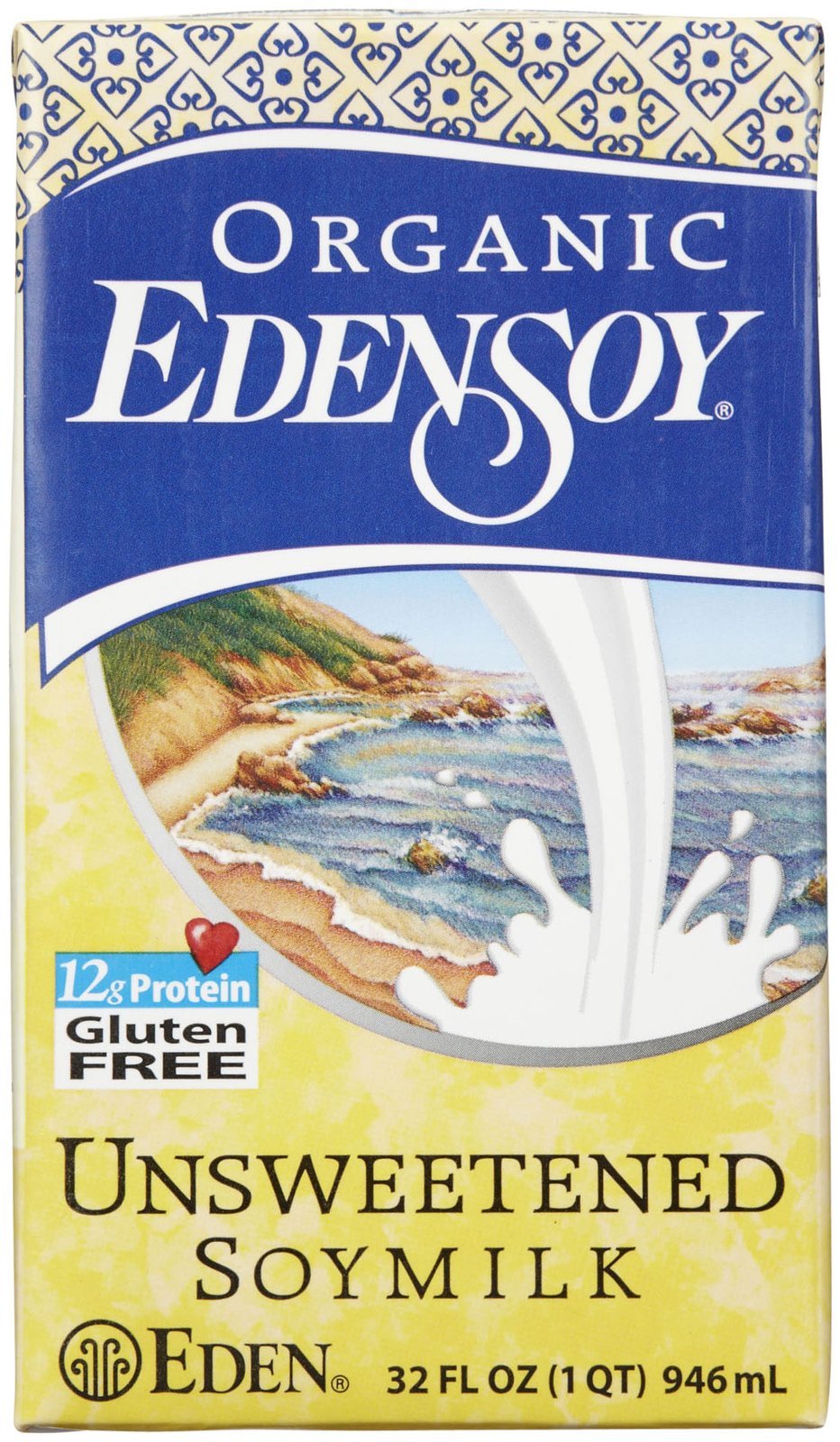 Eden Organic Edensoy - Unsweetened - 32 oz