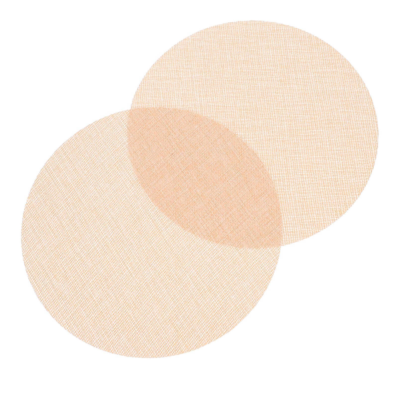 CANIGHT 2pcs Safe Anti-Glare Ceiling Lampshades for Bedroom Downlight Diffuser Covers, Heat-Resistant Soft Light Filter 20cm Diameter for Room Eye Protection