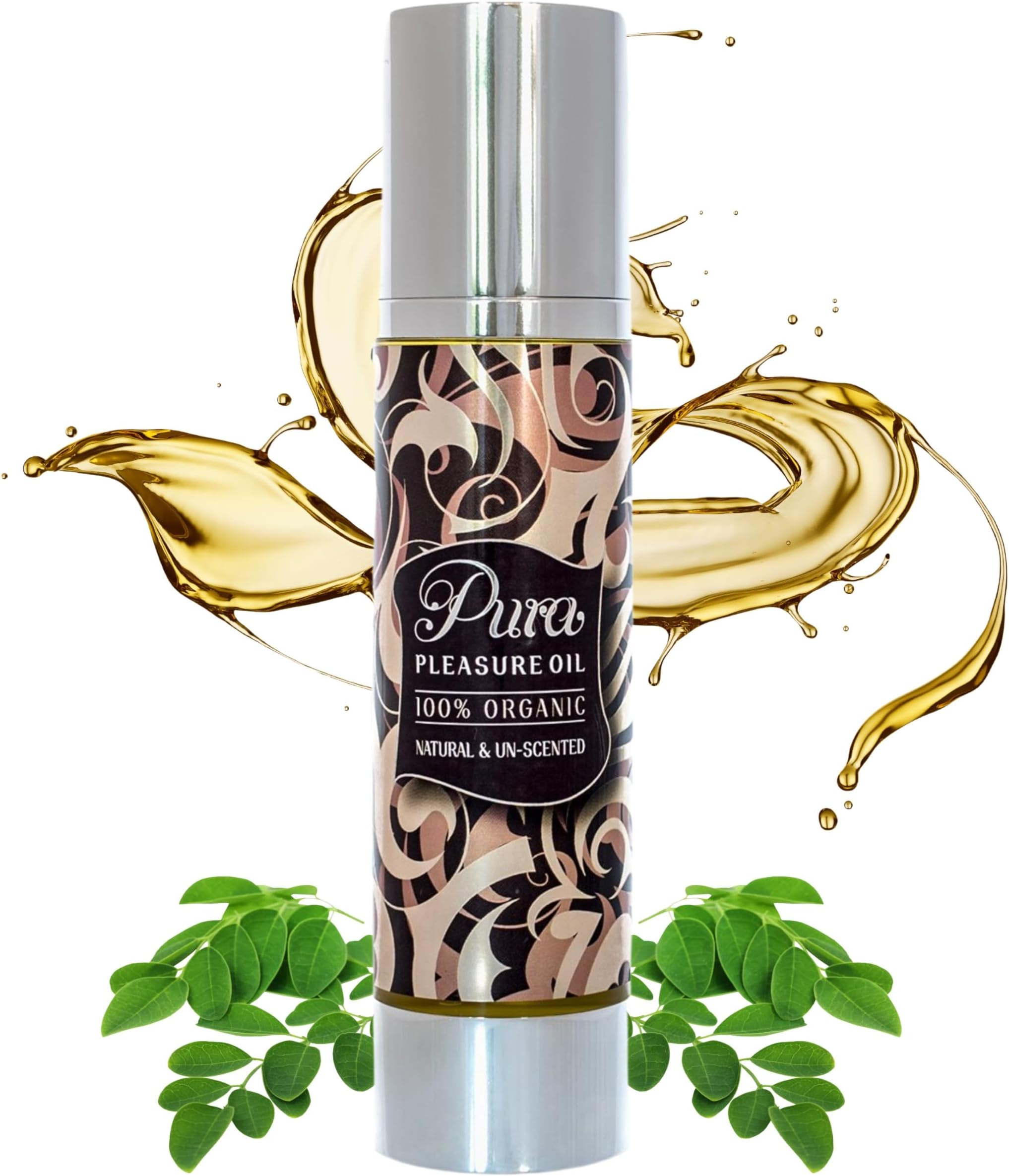 Pura Pleasure Oil Organic Personal Lubricant and Massage Oil by Pura Pleasure Oil