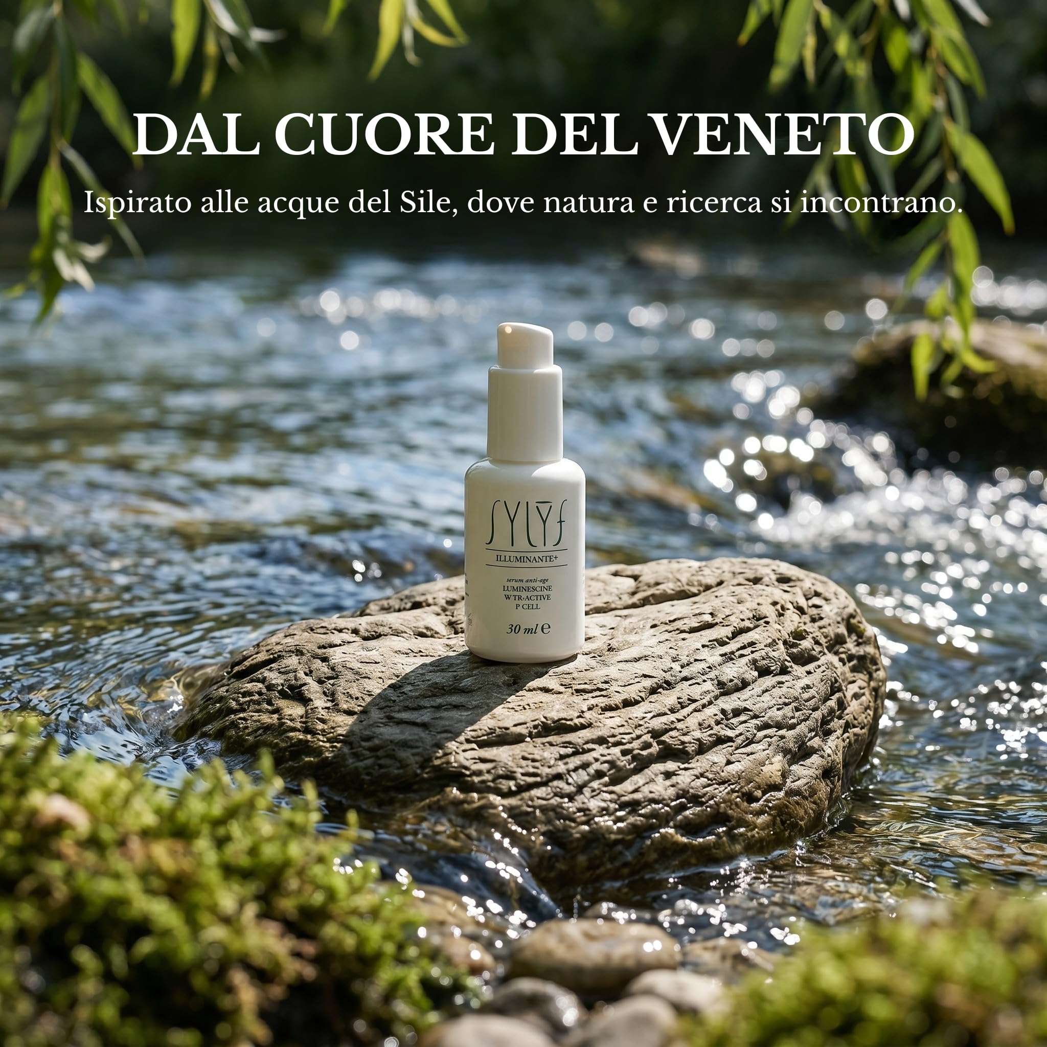 SYLYF Illuminante+ Siero Viso Anti-Age Liftante ed Elasticizzante 30 ml | Formula concentrata | Azione Liftante Elasticizzante | Pelle più tonica | Miscela sinergica di attivi