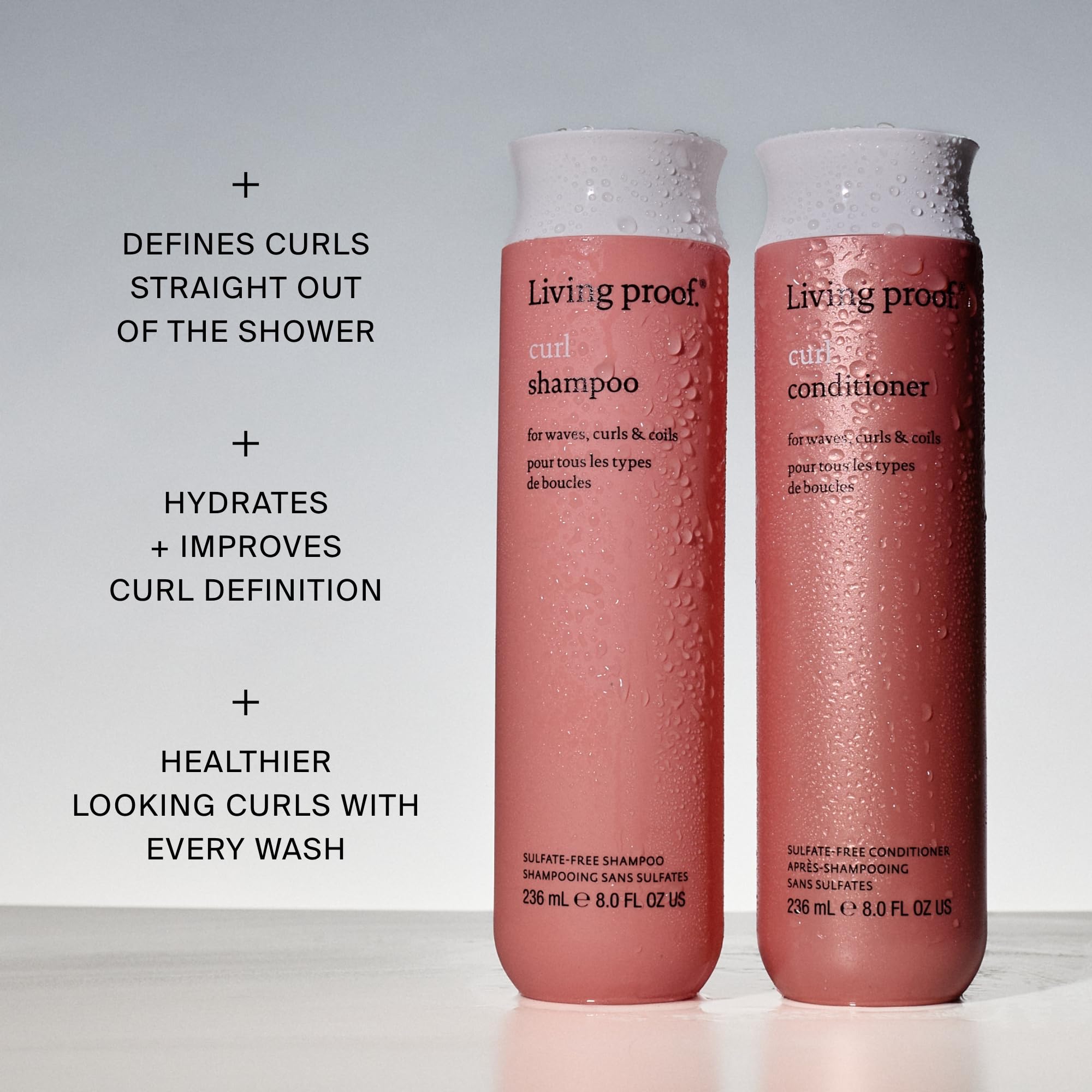 Living Proof Curl Conditioner 710ml – Definition & Anti-Frizz – Feuchtigkeitsspendend, entwirrend & stärkend – Für welliges, lockiges & krauses Haar