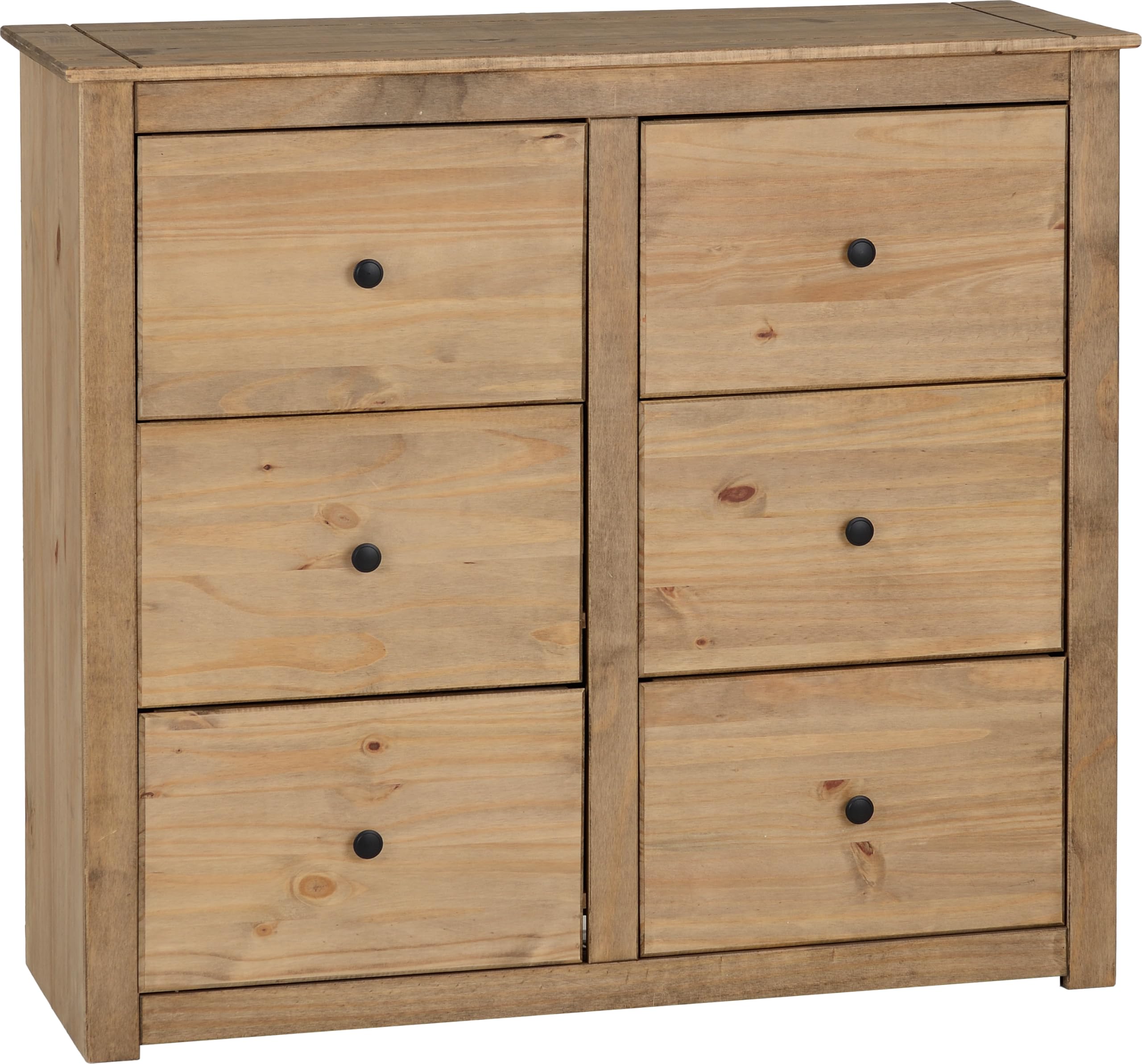 Seconique Panama Waxed Pine 33 Drawer Chest of Drawers