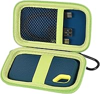Vista 16 de Funda compatible con SanDisk 1TB 2TB 4TB 500GB 8TB para SanDisk Extreme PRO SSD portátil disco duro externo, soporte organizador de almacenamiento