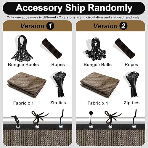 Miniatura 2 de Artpuch Pergola - Toldo para exteriores, de 12 x 16 pies, con ojales, para patio, cochera, patio trasero