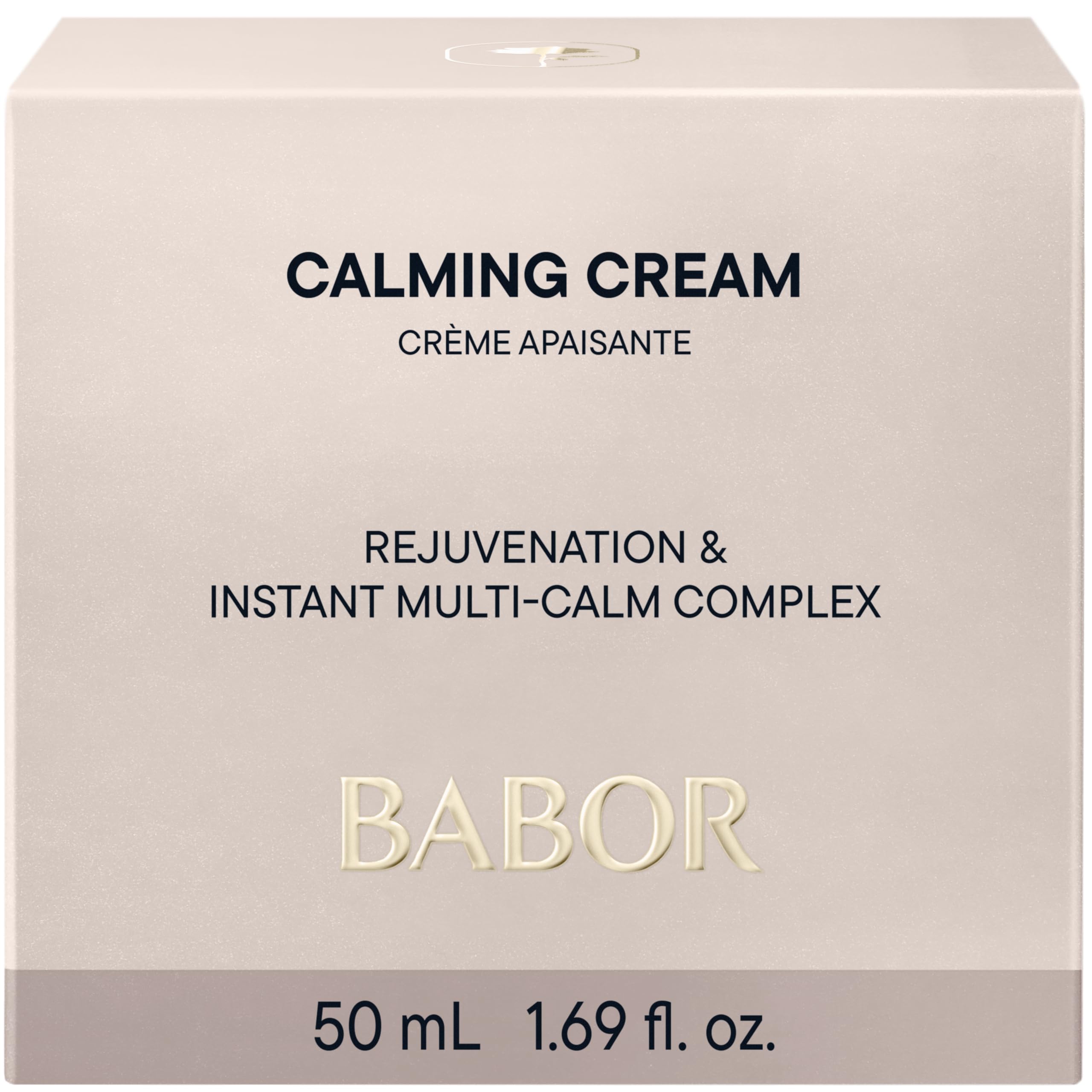 BABOR SKINOVAGE Calming Cream, krem do twarzy do skóry wrażliwej, pielęgnacja nawilżająca, bez barwników lub substancji zapachowych, formuła wegańska, 50 ml