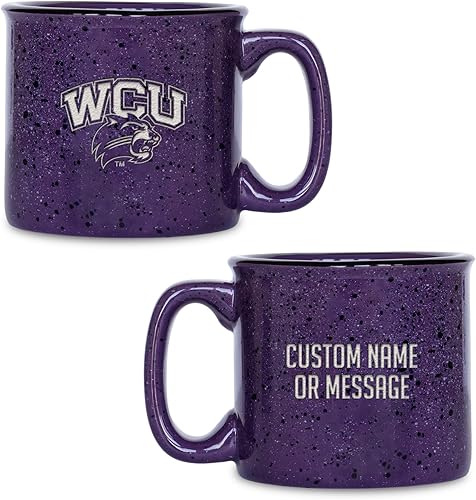Miniatura 168 de Rico Industries NCAA Utah Utes - Taza de café personalizada de 12 onzas con logotipo grabado con láser profundo, taza de cerámica para acampar con