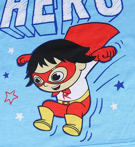 Miniatura 3 de Ryans World Pajamas Boys Super Hero Shirt and Plush Pants Kids Pajama Set