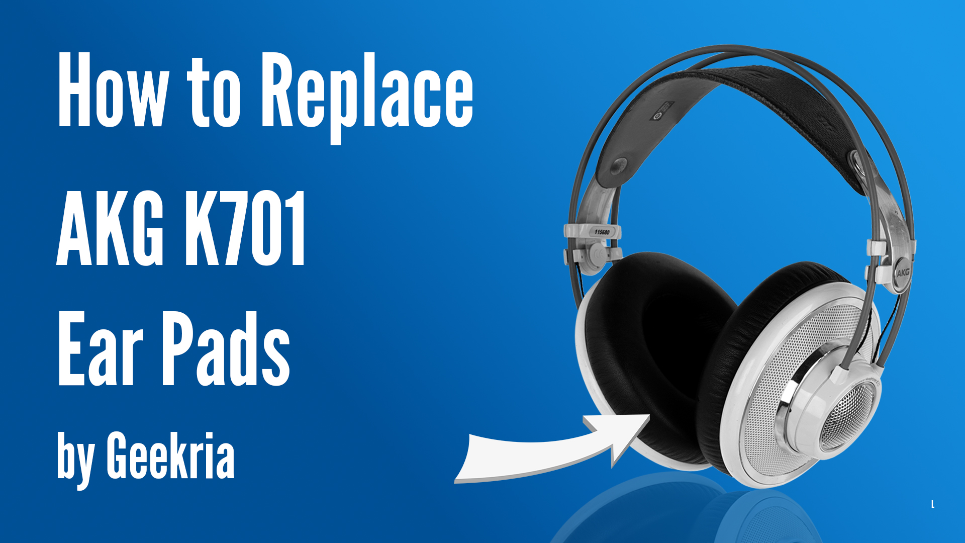 Watch How to Replace AKG K701, K702, Q701, Q702 Headphone Ear Pads