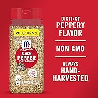 Vista 4 de McCormick Pimienta negra molida pura, 6 oz