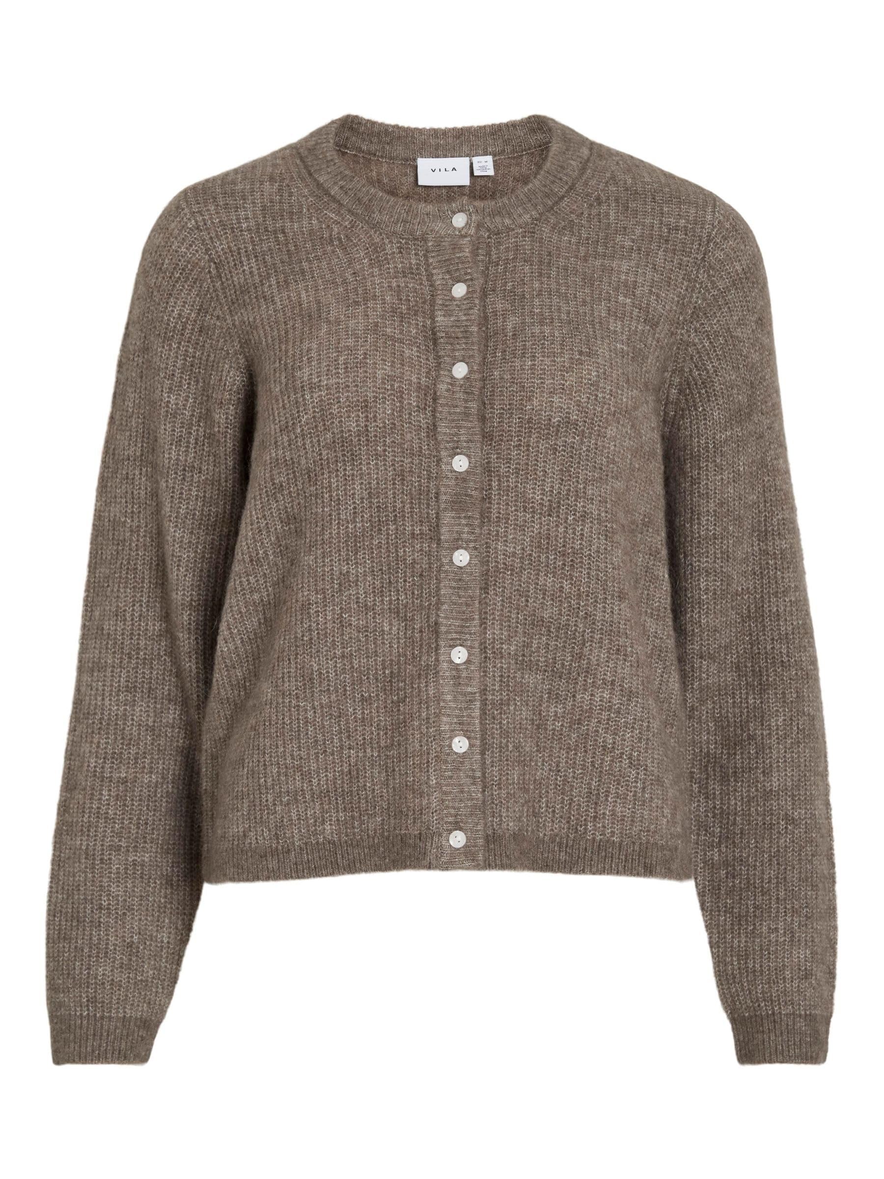 Vila Damen Vilory O-Neck L/S Knit Cardigan- Vilory O-Neck L/S Knit Cardigan-Noos (1er Pack)
