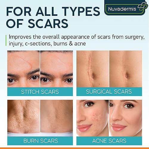Miniatura 5 de Nuvadermis Paquete de cuidado de cicatrices - Gel avanzado para cicatrices y cinta de silicona para cicatrices