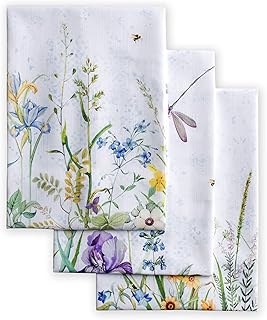 Maison d' Hermine Kitchen Towels Set of 3 100% Cotton 27.50