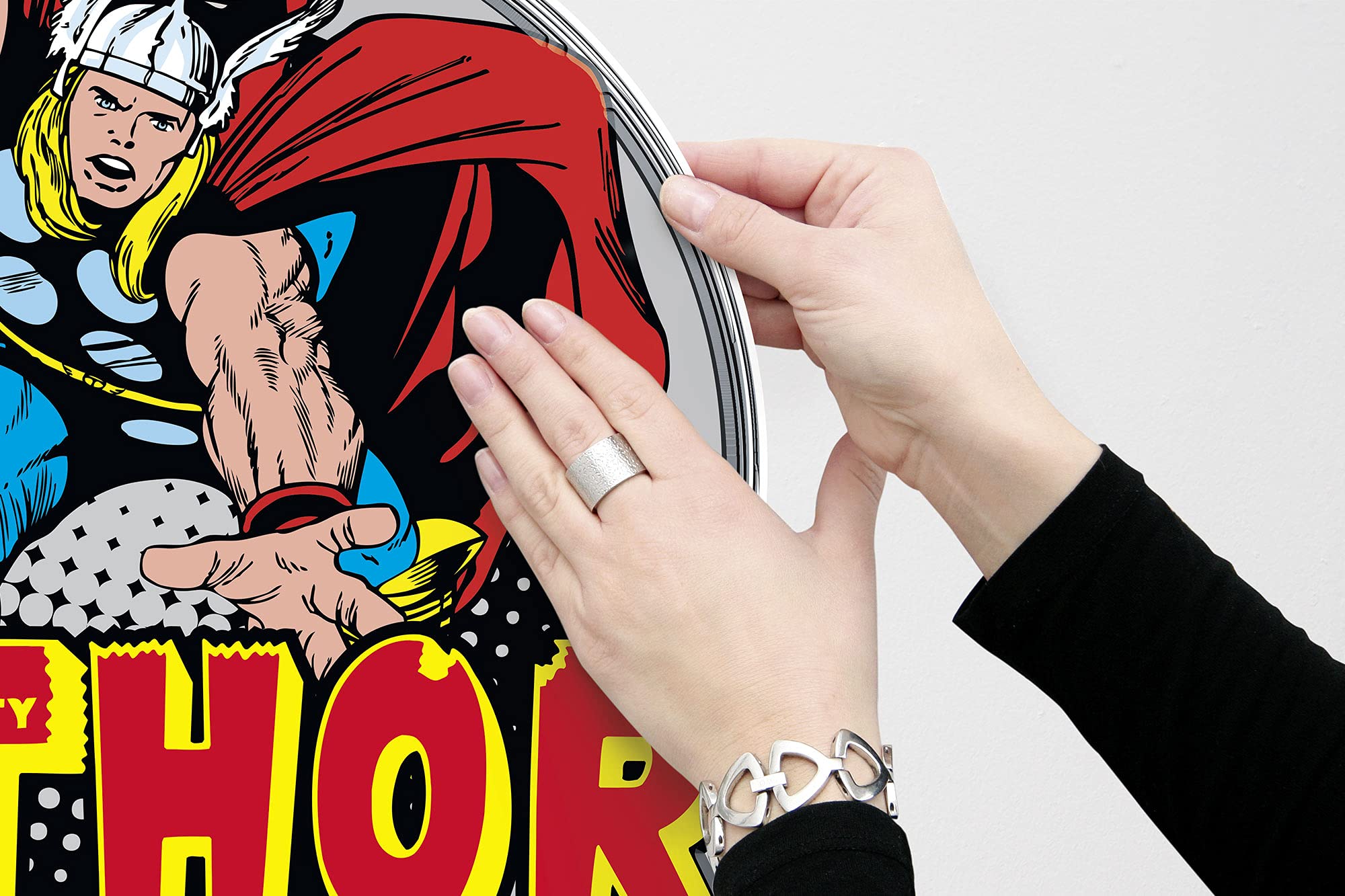 Komar Marvel Wall Sticker Thor Comic Classic 50 x 70 cm (W x H) 1 Piece Thor, Avenger, Odin, Decorative Sticker, Wall Sticker - Image 4